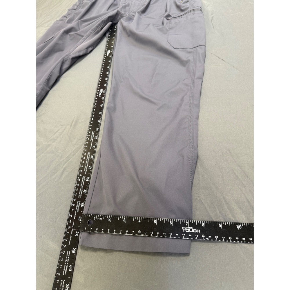Carhartt Liberty Force Men's Gray Cargo Scrub Pants Elastic Waist CAS108 Size L - Picture 8 of 12